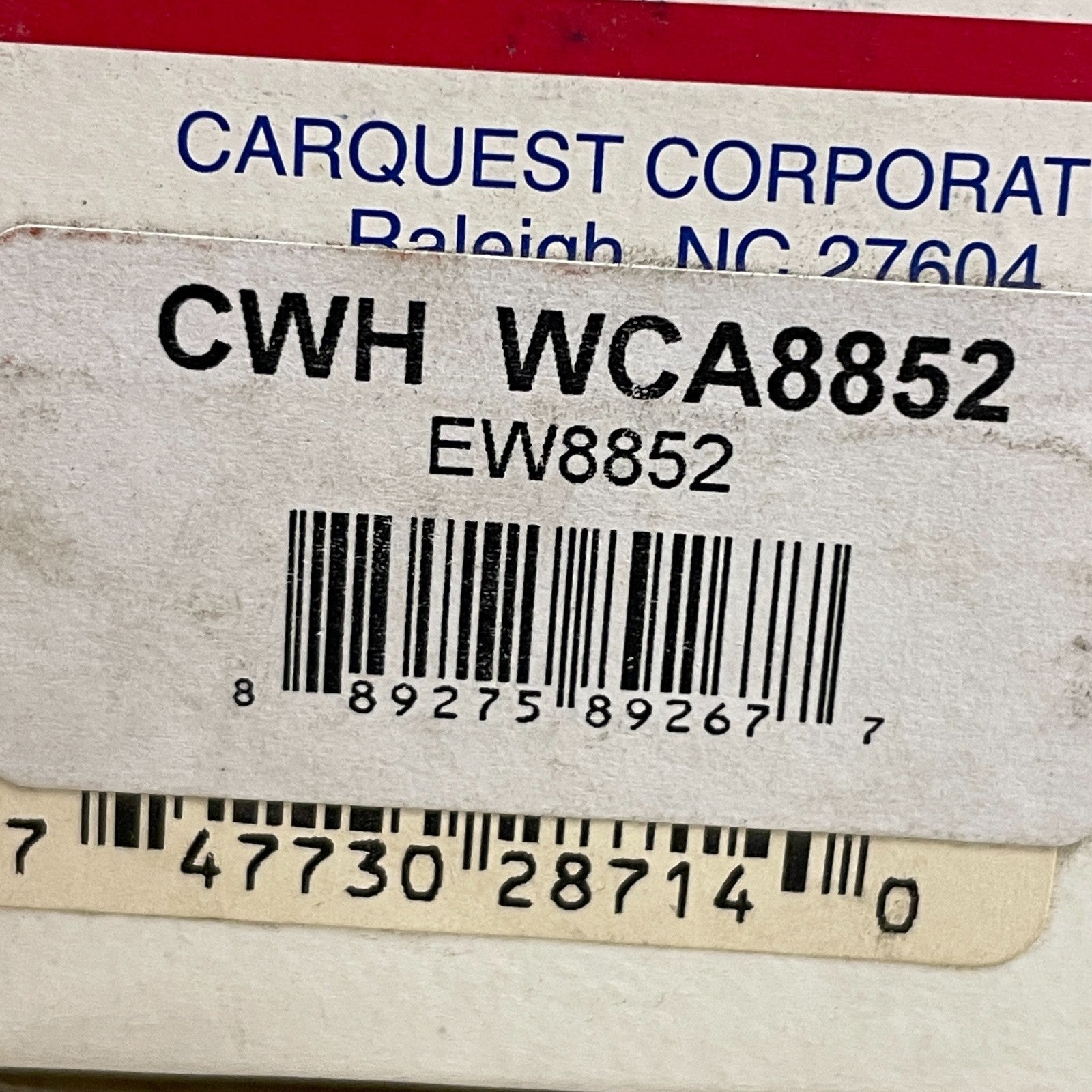 Carquest Wearever Drum Brake Wheel Cylinder 1‑1/8″ Bore Silver WCA8852