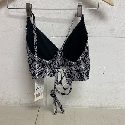 Calia Womens Triangle Low Support Bikini Top Black Combo Floral WSA23201PRT