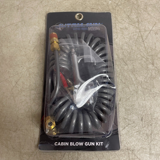 Automann Cabin Blow Gun Kit 12 ft Coil ¼″ Tubing Seat Air Splice 177.BGK12
