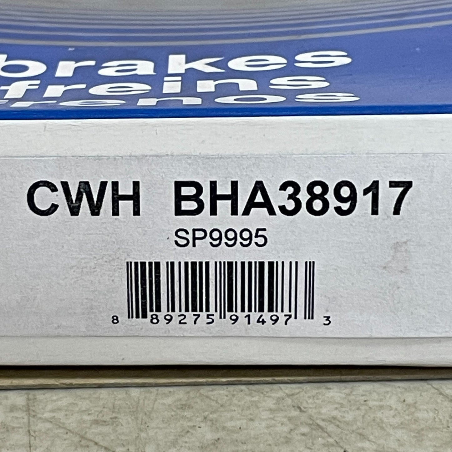 Carquest BHA38917 Premium Brake Hose Assembly Right Side Banjo