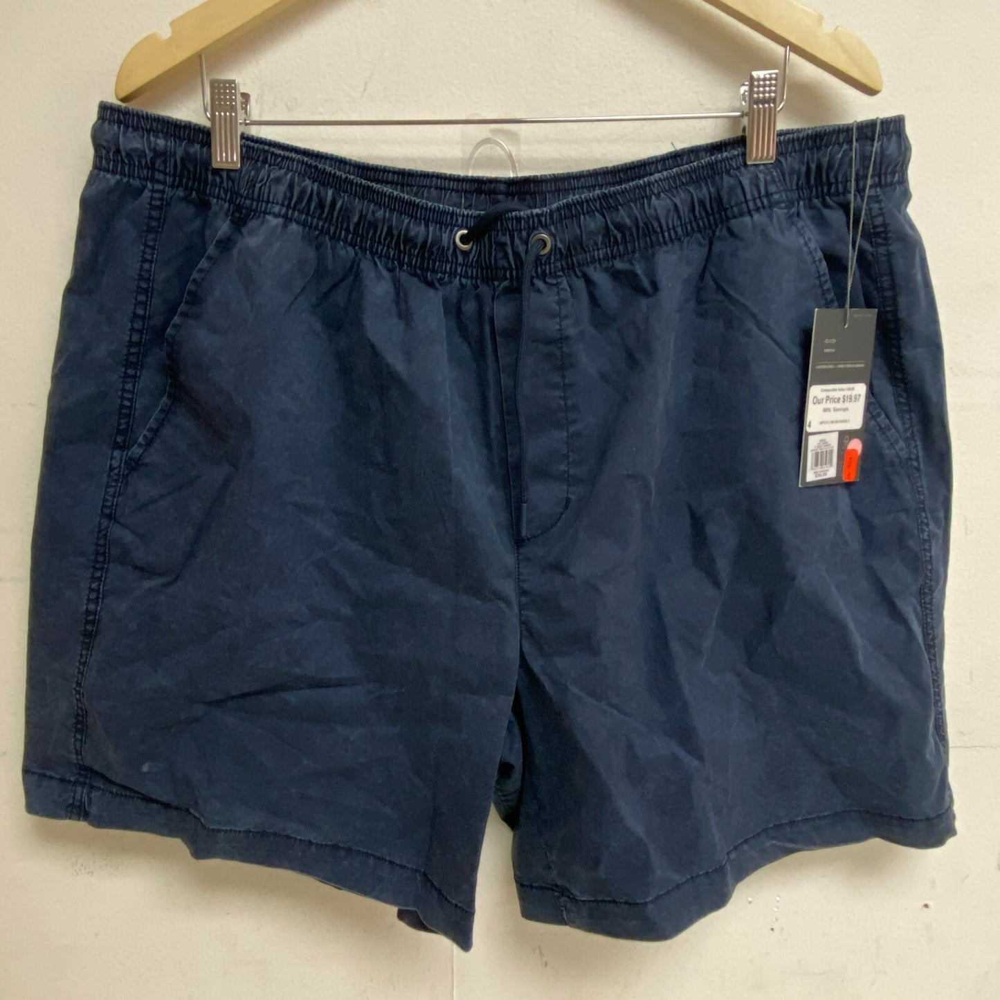 VRST Men's 7â Easy Short Cotton Tensel Darker Aridosa Slate MAX100429A