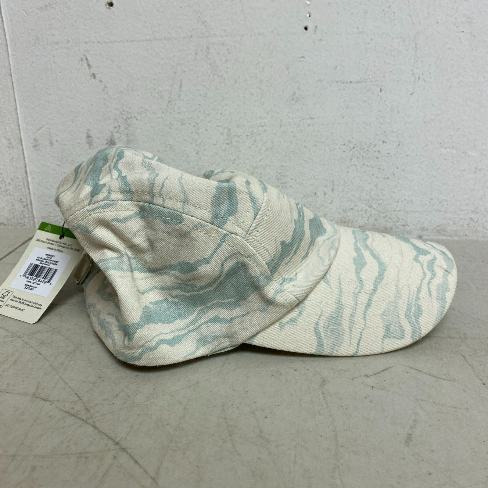 Alpine Design Women's Camp Hat Print Mineral Jade STREAK ADWA8010P