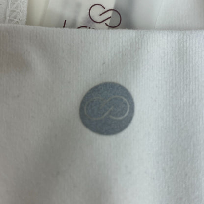 Calia Women's Essential Apron NK Exercise Dress Cloud Cover White WAX15039 New