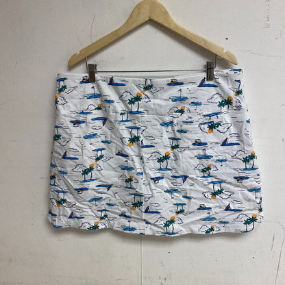 Calia Womens 17" Tummy Control Skort Island Multi Print WGH17430PS23