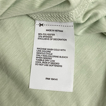 DSG Men's 365 Relaxed Fit Short Sleeve Polo Mint/ Pure White Shirt DAM13112