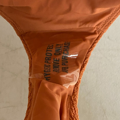 Calia Women's Wide Banded High Rise Swim Bottom APRICOT AURA WSA23408N