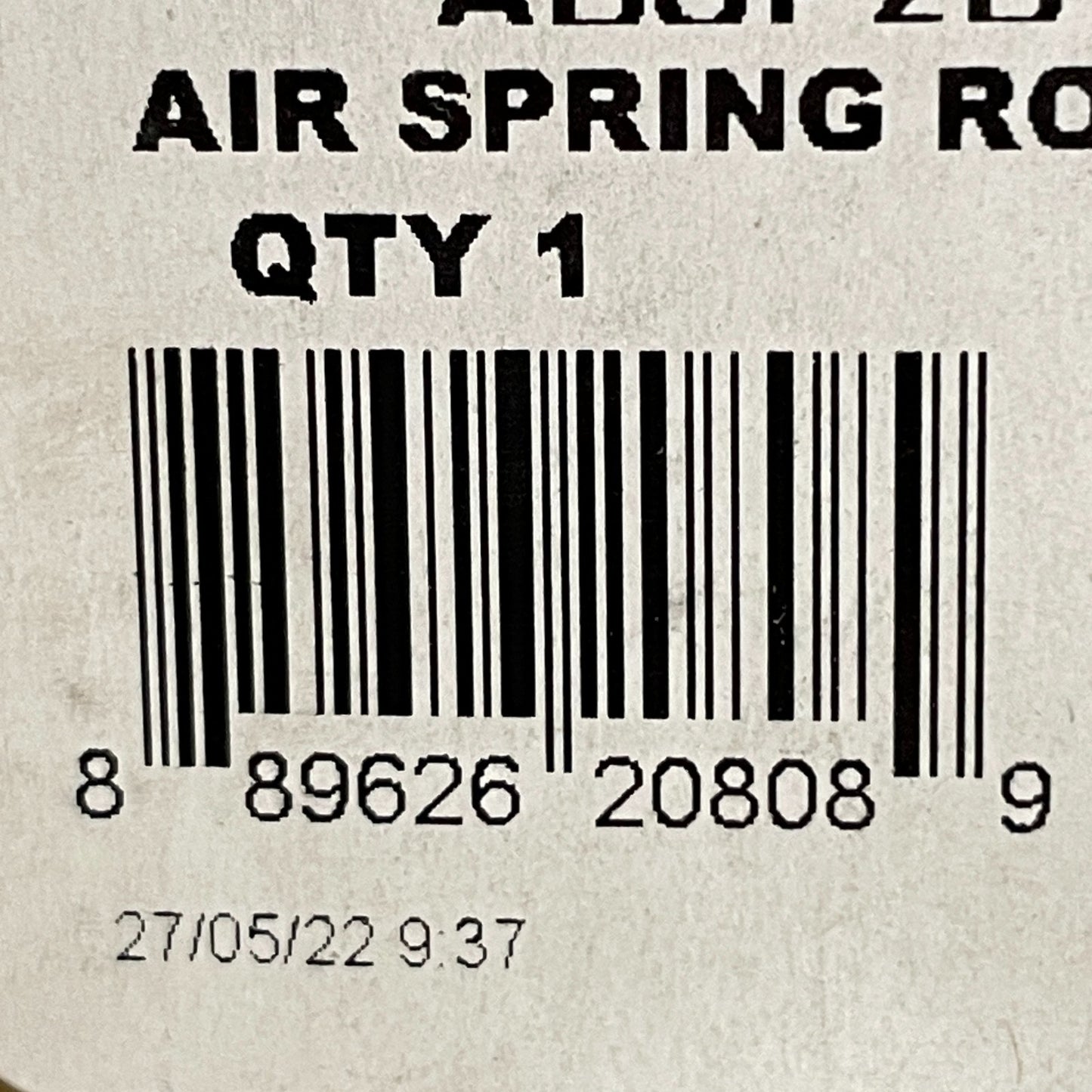 Automann ABSP2B12RA-6944 Air Spring Double Convoluted for Commercial Truck