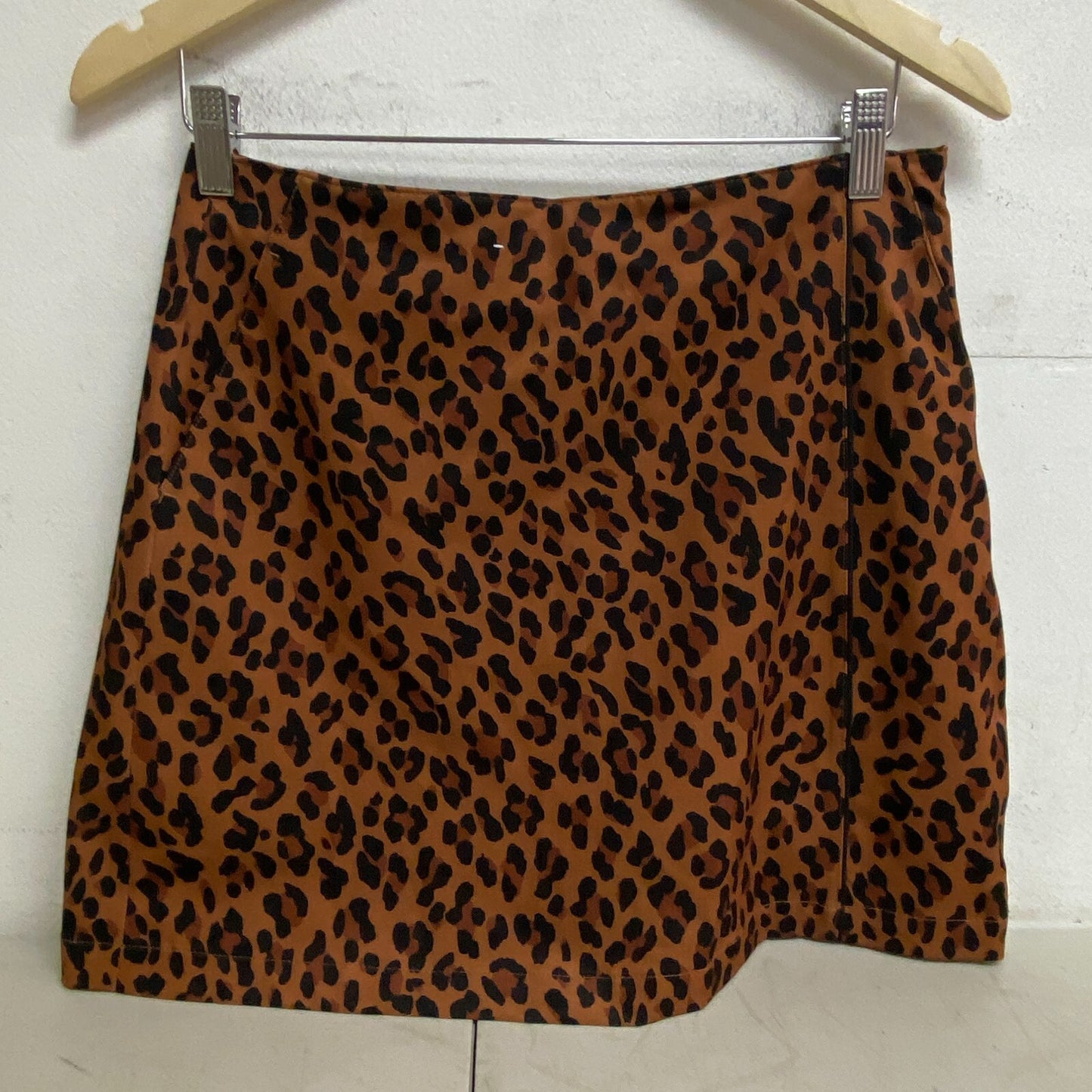 Lady Hagen 17" Trendy Wrap Skort Classic Leopard Hazel WGH37003 Brand New