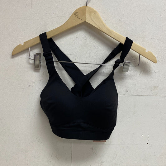 CALIA Women's Made to Move Double Strap Sports Bra Pure Black WAX17206 New