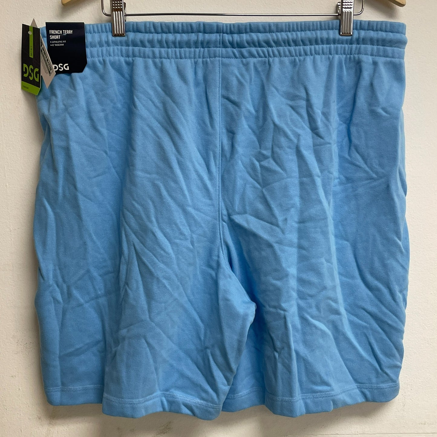 DSG Menâs 8" French Terry Lounge Shorts Bright Cerulean DAM13406