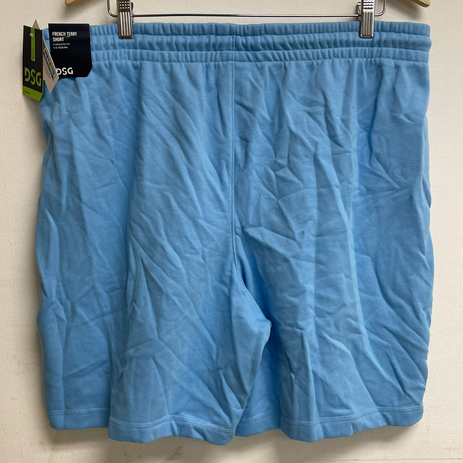 DSG Menâs 8" French Terry Lounge Shorts Bright Cerulean DAM13406