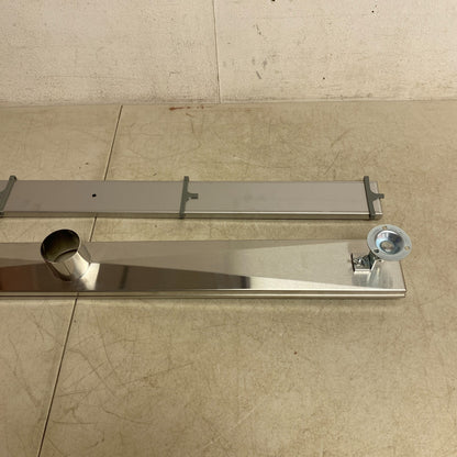 Signature Hardware 36" Cohen Linear Tile-In Shower Drain - Brushed Stainless S..