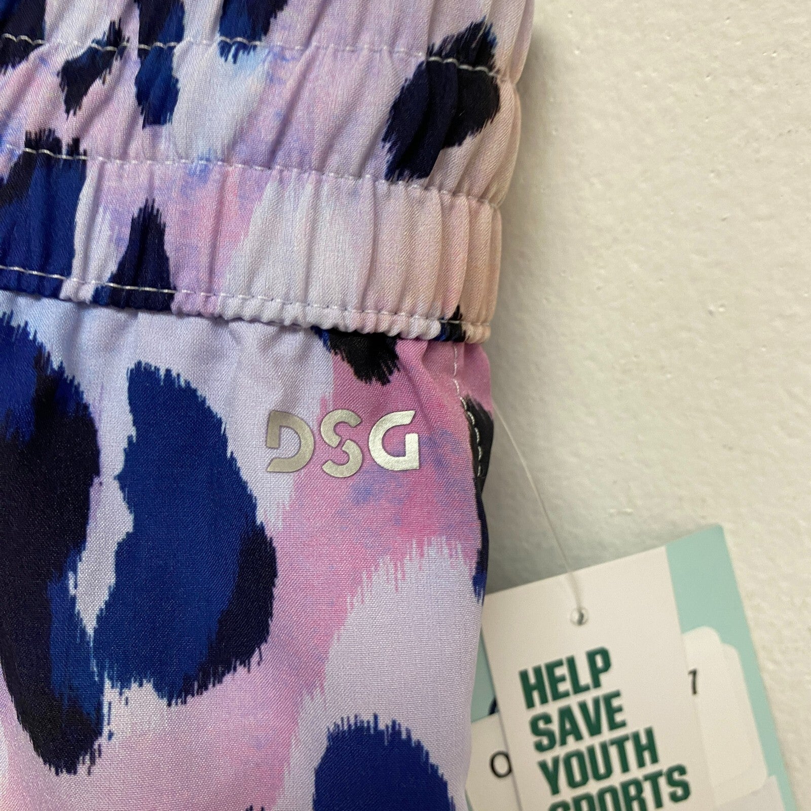 DSG Women's 3 in Stride Run Short Painted Leopard Multi DAW39320APRTZ