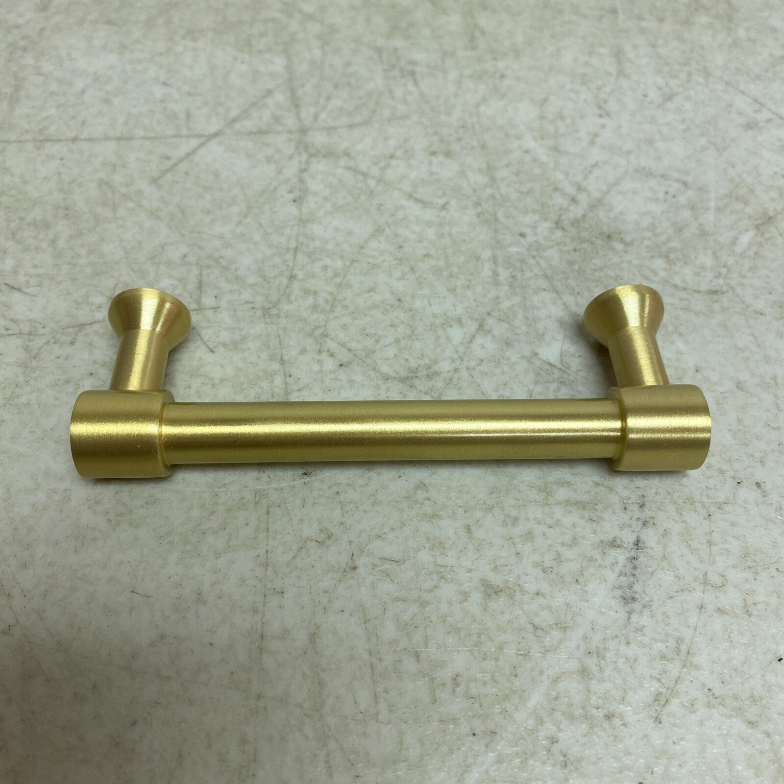 Signature Hardware 8" Strasbourg Solid Brass Cabinet Pull - Satin Brass