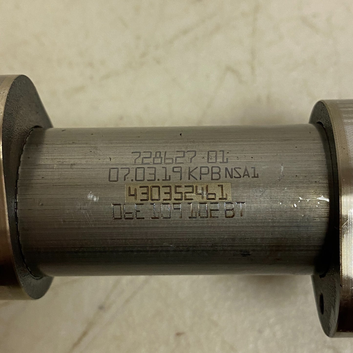 Audi Camshaft 06E 109 102 BT