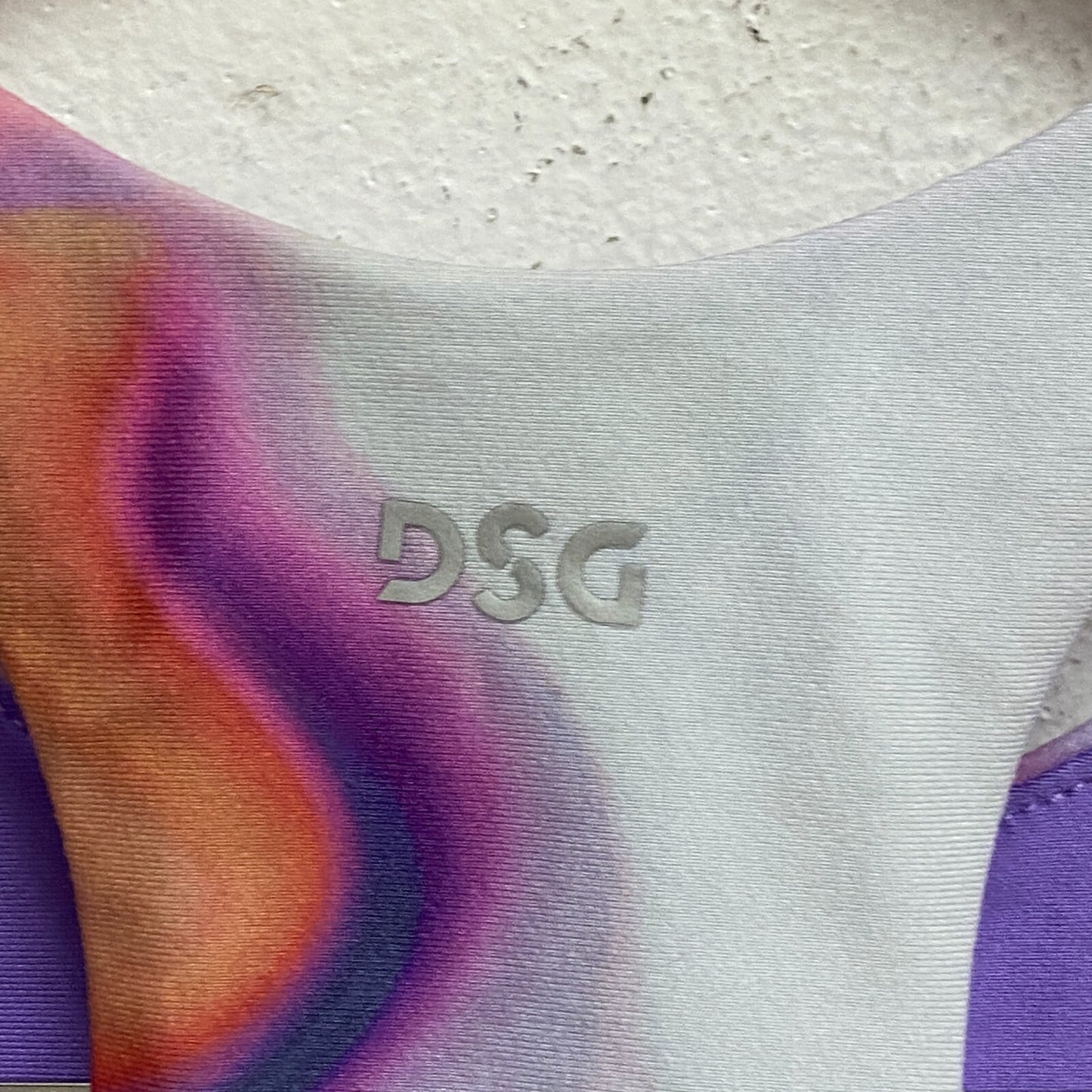 DSG Girls' Performance Bra Shelf Bra Tank Swim Top Melty Warm DAG13119PRT