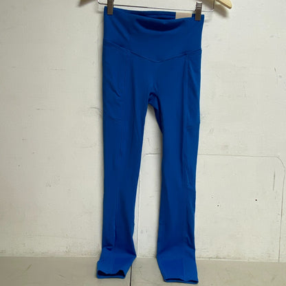 CALIA Women's Energize Mesh 7/8 High Rise Legging Royal Blue Solid WAX12376