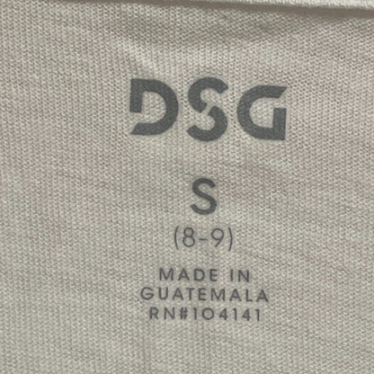 DSG Boys Cotton Graphic Tank Top Pure White Baseball Bats Sleeveless DAB12111