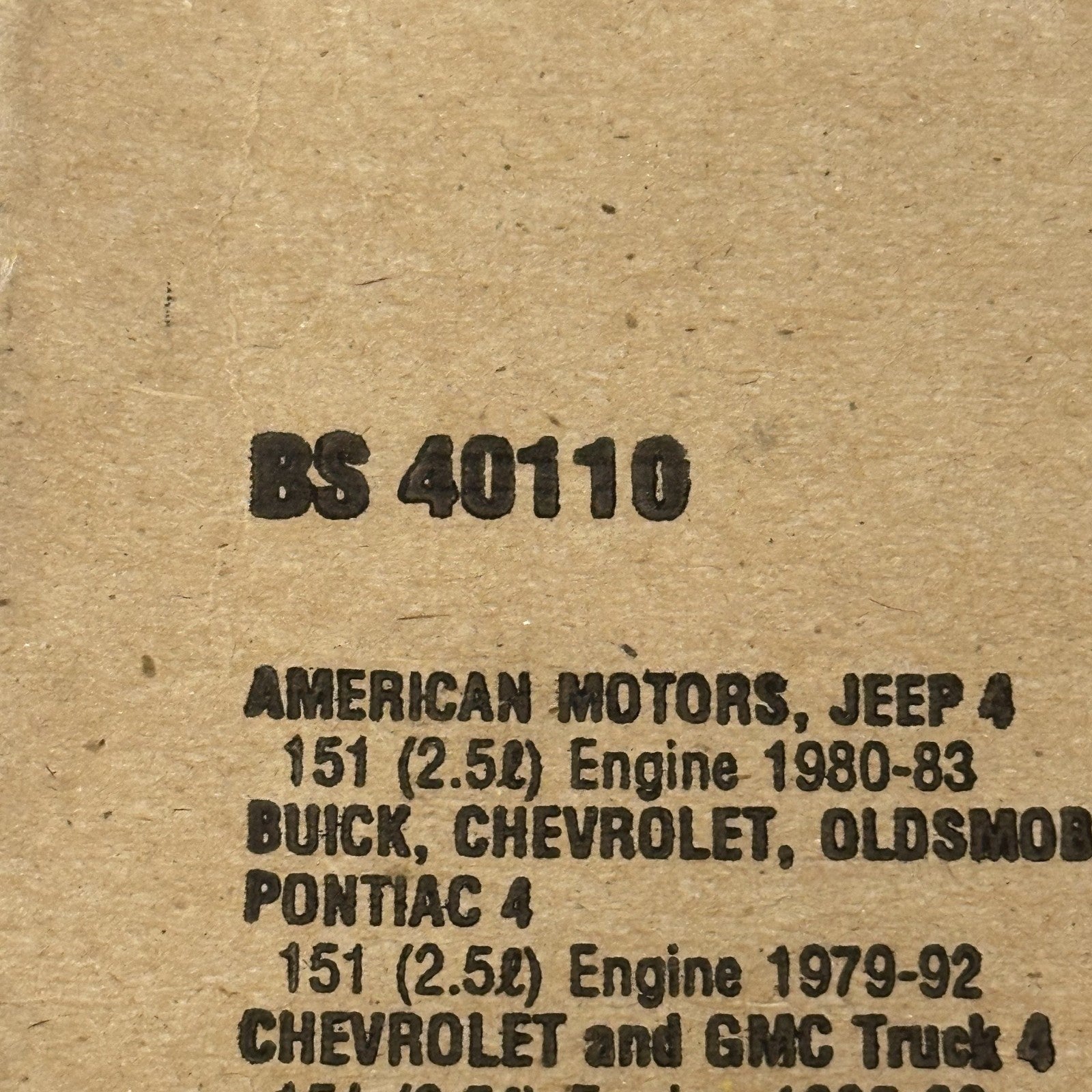 FEL-PRO BS40110 Rear Main Seal Set 2-Piece 1955-2002 Chevrolet Corvette