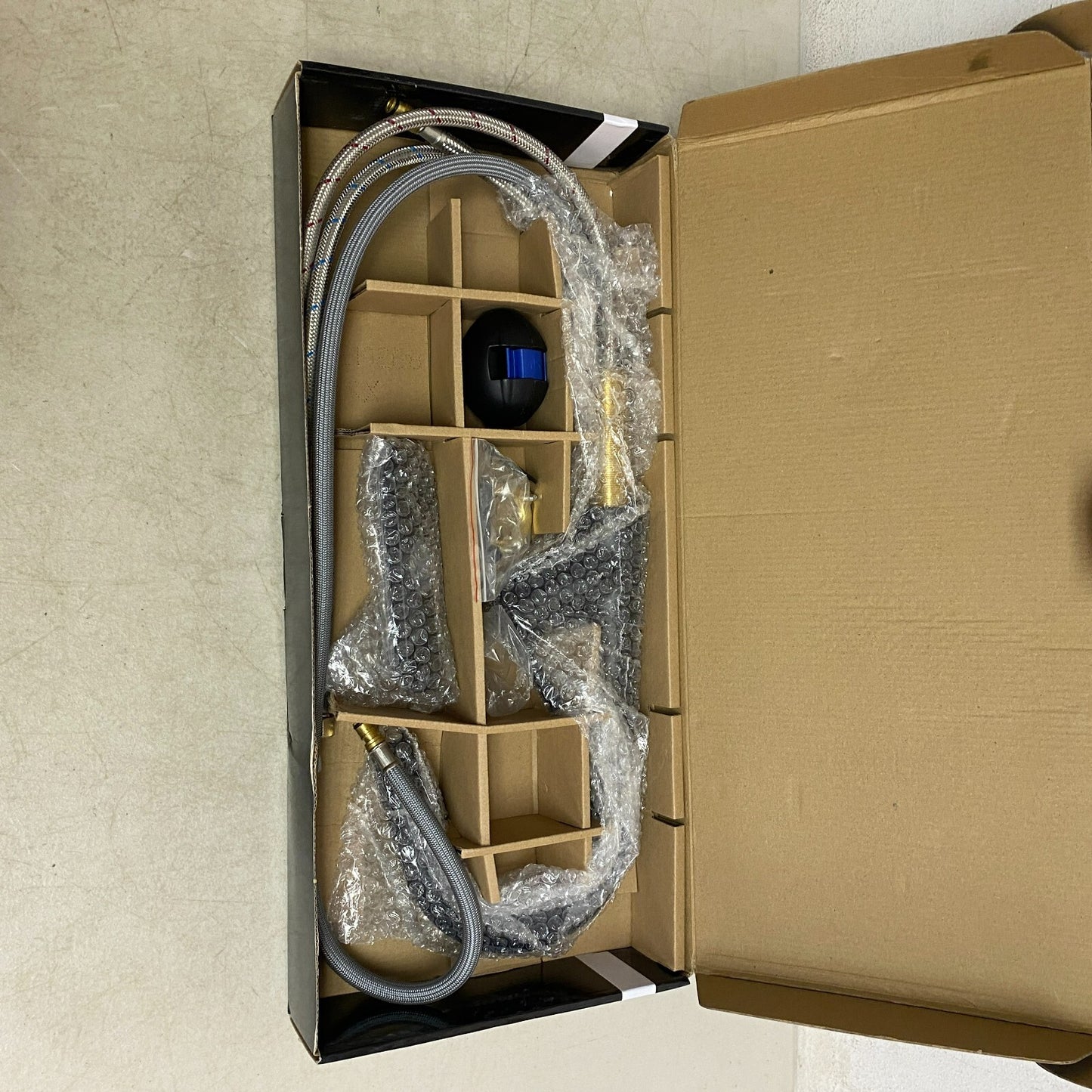 Signature Hardware Marcrest Single-Hole Pull-Down Bathroom Faucet - Matte Black