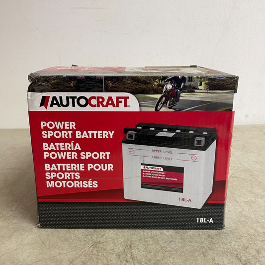 Autocraft Gold 18L-A 12V Powersports Battery 260A CCA Dry-Charged ATV Motorcycle