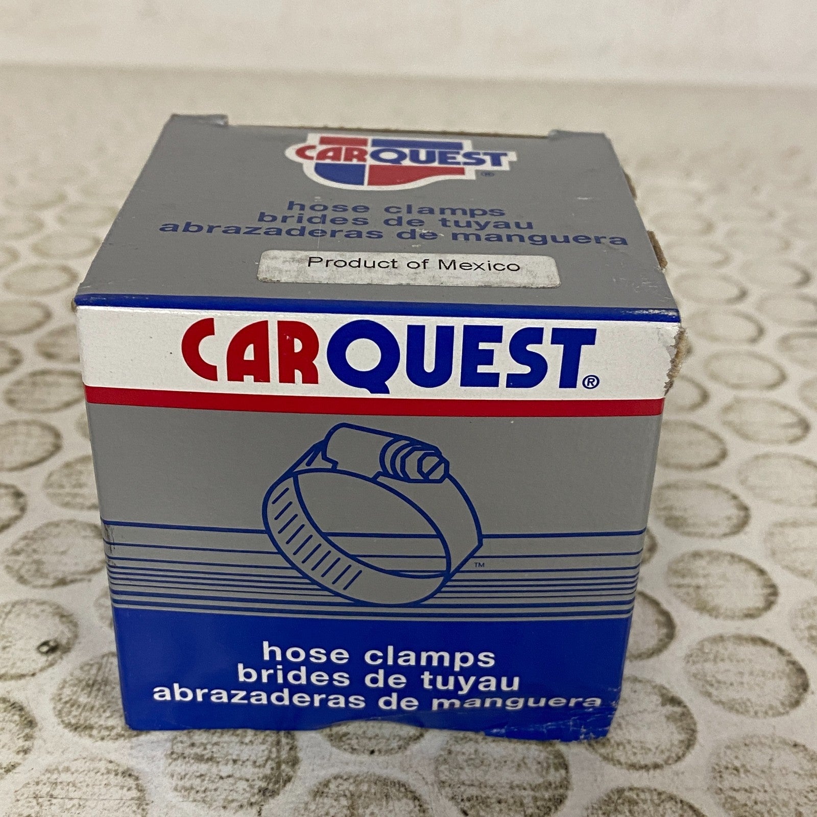 Carquest 6512CHC 10-Pack Stainless Steel Hose Clamps 11/16"-1 1/4" 3/4" Hose Fit
