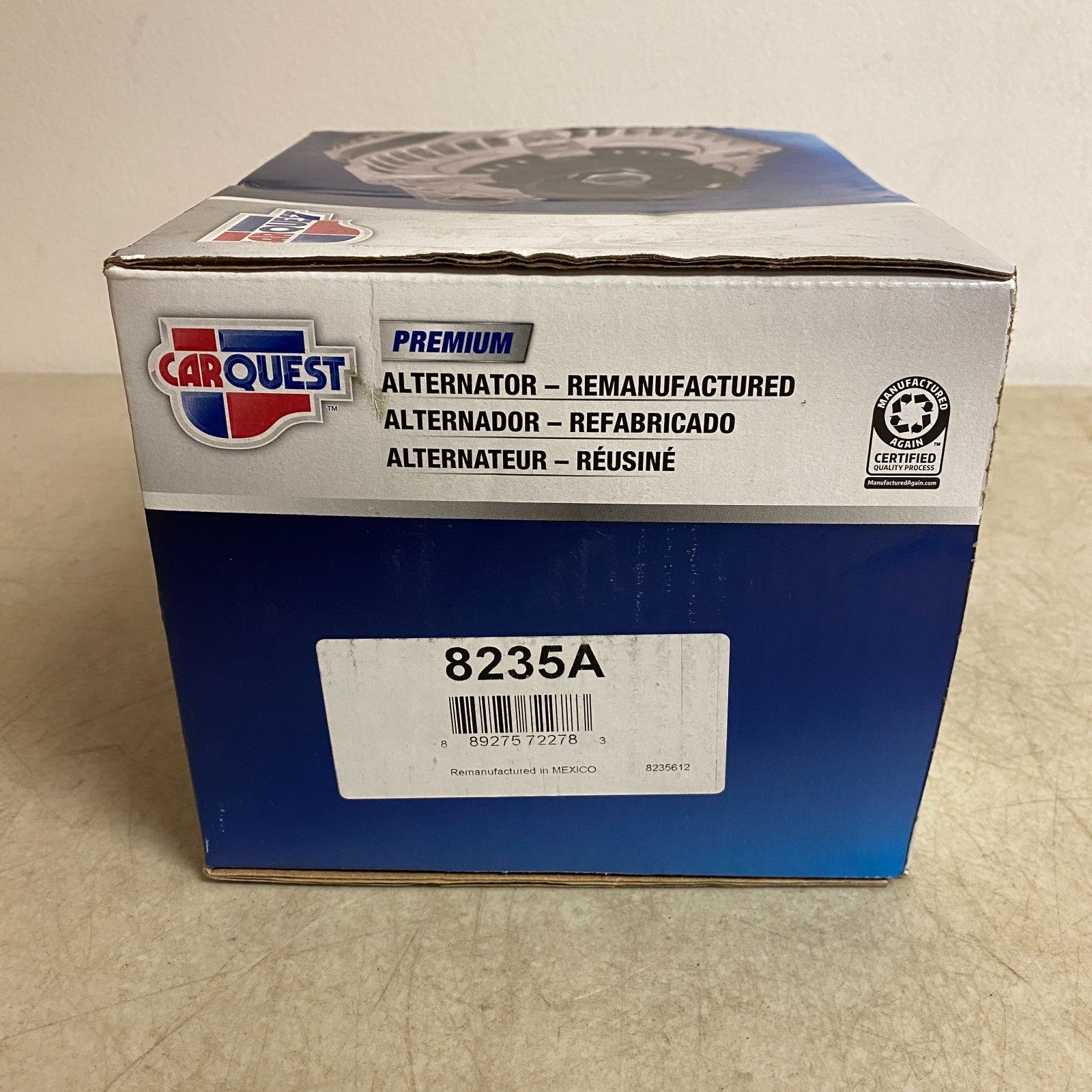 Carquest 12V 125A Reman Alternator OE-Style 8235A for Select Buick Models