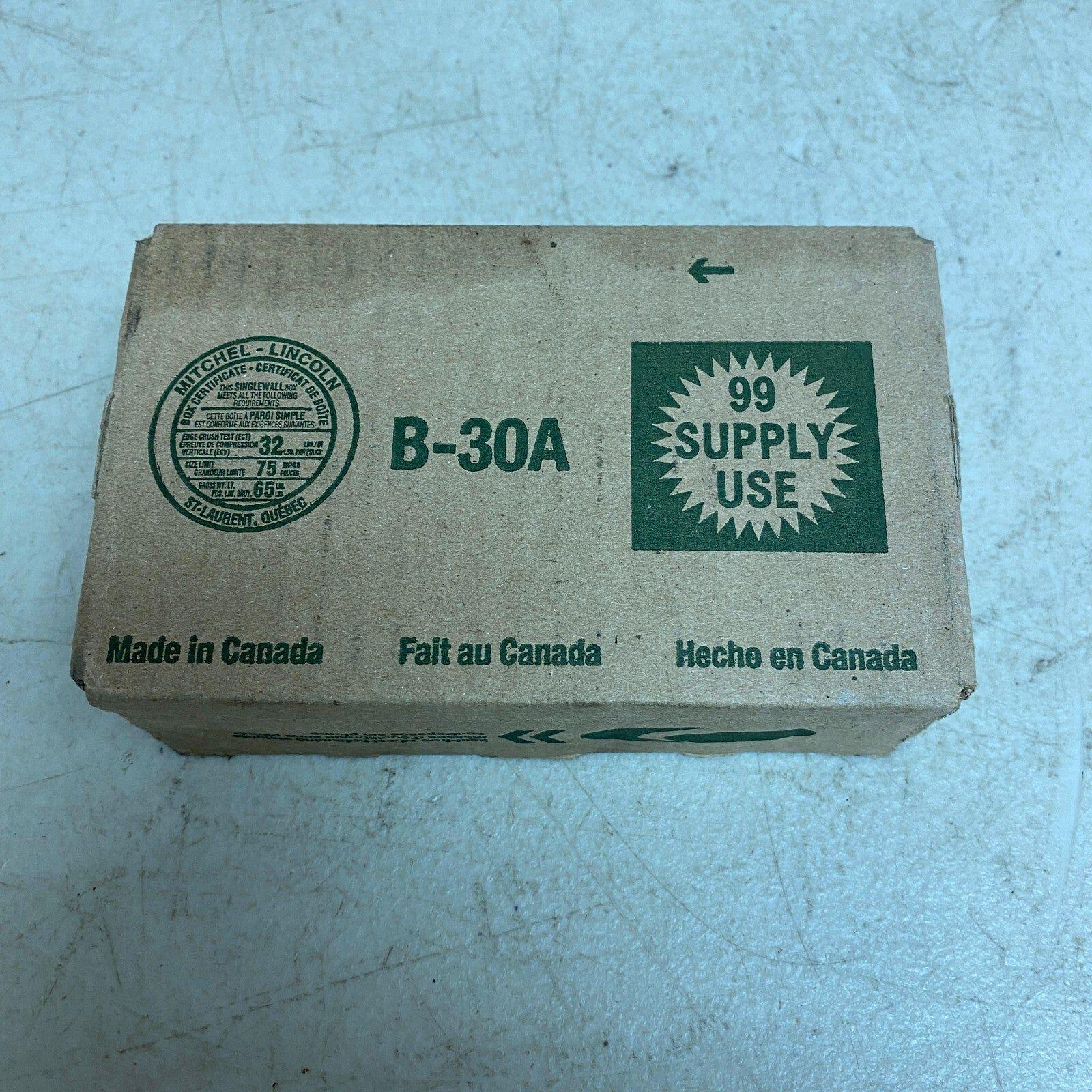 Ascot MC-Series 1.00 Oz. Zinc Wheel Weight (25/Box) 488-28100