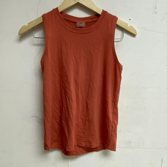 Calia Womens Everyday Shirttail Tank Top Rose Sleeveles Solid WAX11281PRT