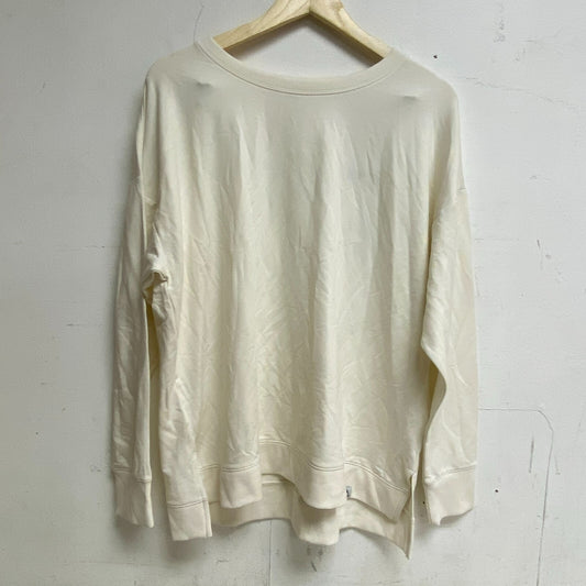 Alpine Design Women's Panorama Crew Sweatshirt Bright White Solid ADW29611S