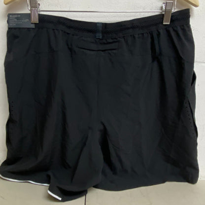 VRST Men's 7"Inesam Velocity Relaxed Fit Short Brief Liner Pure Black New!