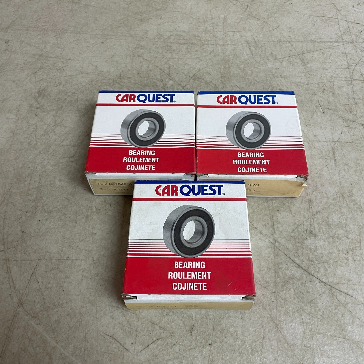 Carquest Driveworks Wheel Bearing Race 3 Pack Model S-JLM-104910