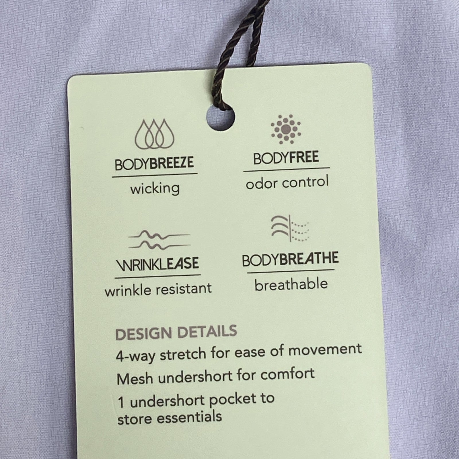 CALIA Womenâs 16â³ Birdie Golf Skort Blooming Lilac WCG17020523 Activewear