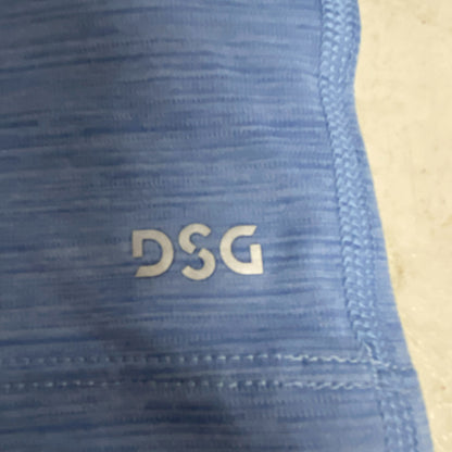 DSG Mens All Out Performance Tee Dusted Blue/Dusted Blue Short Sleeve DAM12100N