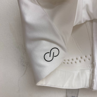 Calia Women High support Go All Out Zip Front Bra Pure White WAX17103EW