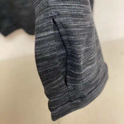 Alpine Design Women's W AD Field Knit Long Sleeve Mock Neck Black Space Dye New!