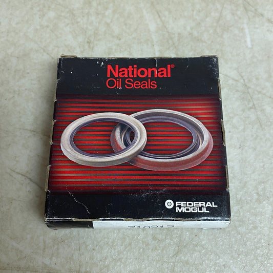 National 710217 Multi-Lip Nitrile Oil Seal 1.378″×2.130″×0.354″ Spring-Loade