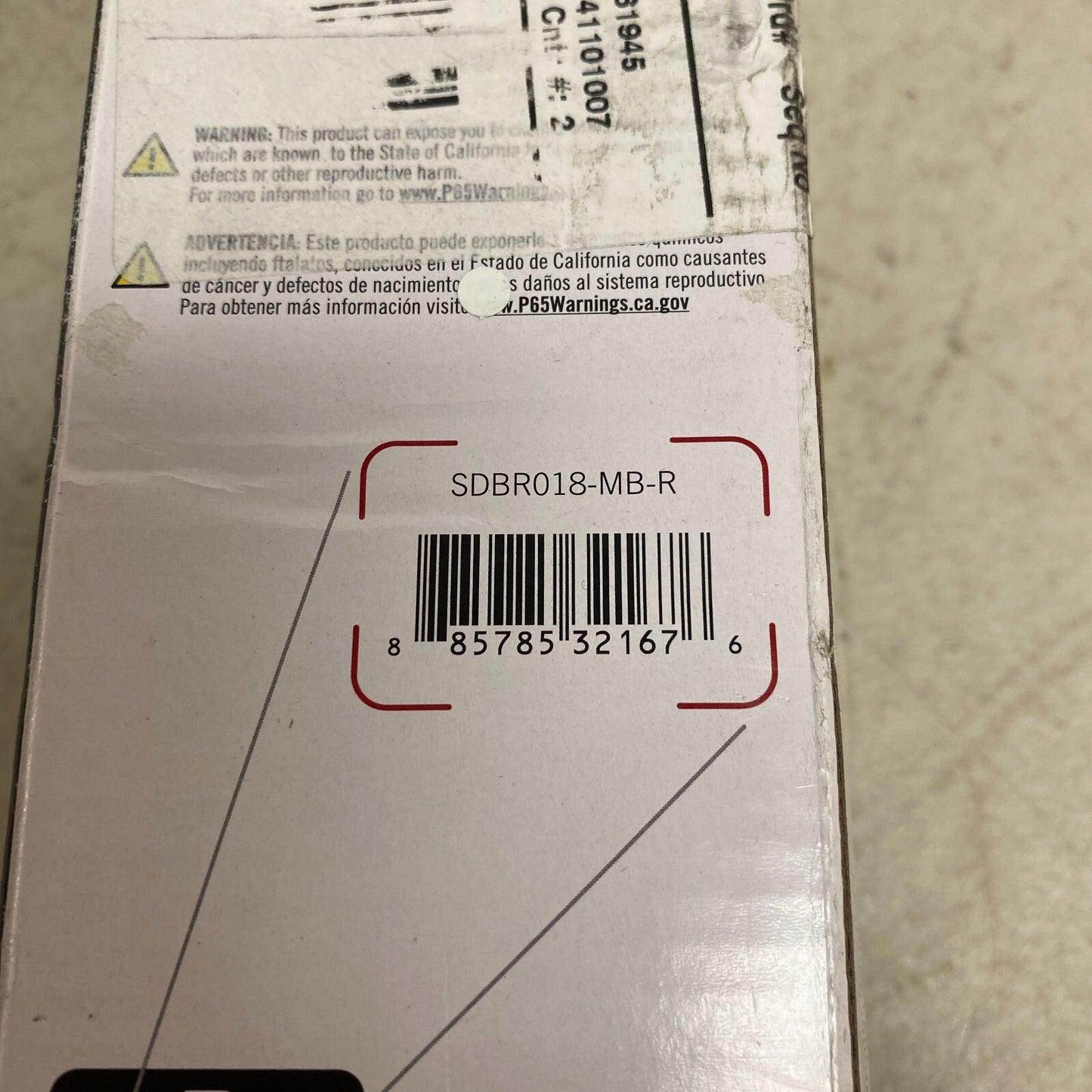 Delta SDBR018-MB-R 20” LATHAN Sliding Tub Or Shower Door Handles Black Set of 2