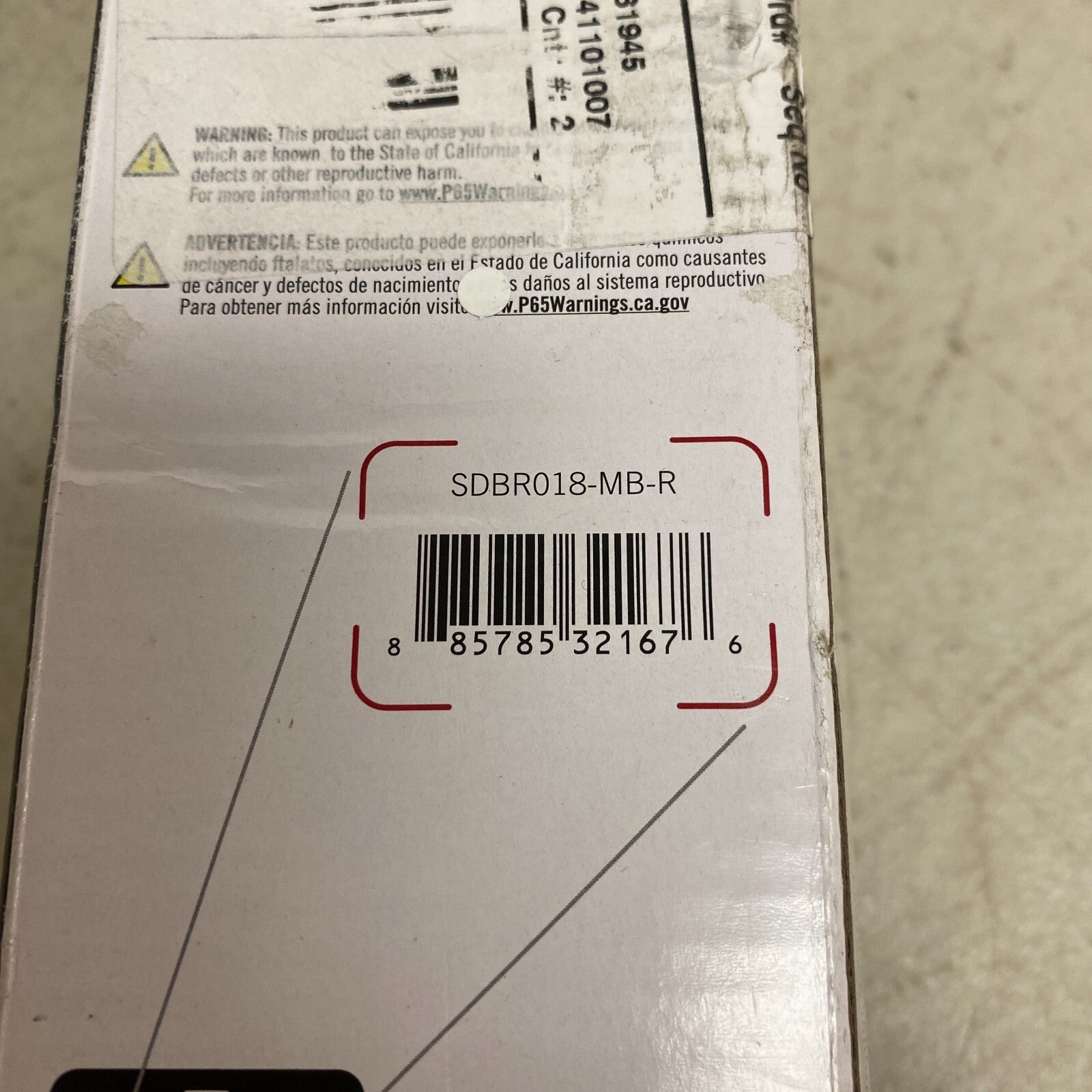 Delta SDBR018-MB-R 20” LATHAN Sliding Tub Or Shower Door Handles Black Set of 2