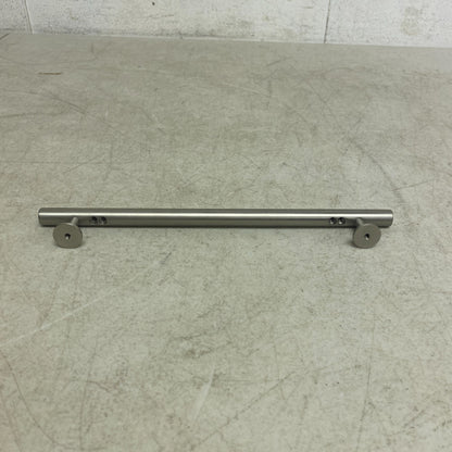 Signature Hardware 10'' Diehl Adjustable Round Brass Drawer Pull Brushed Nickel