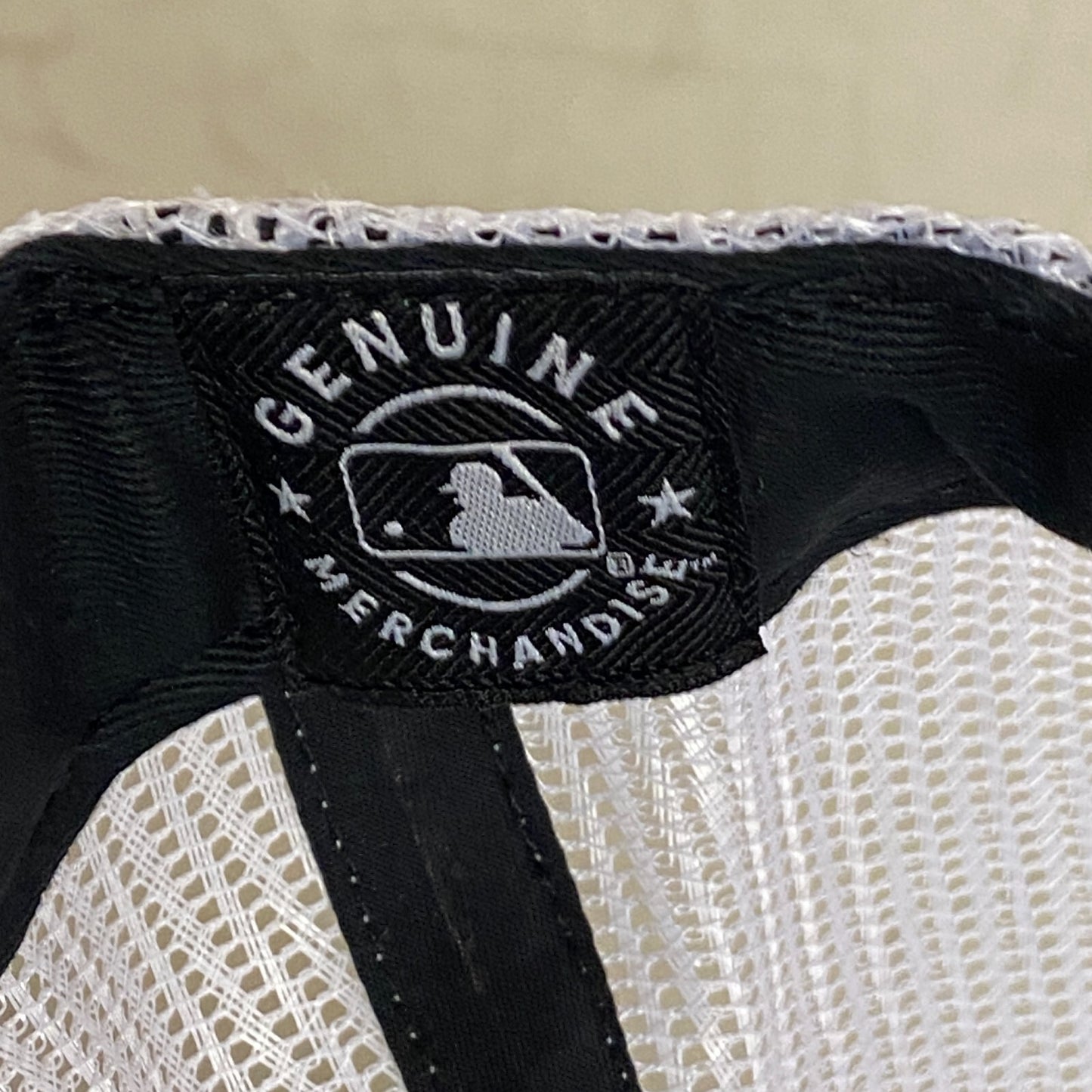 '47 Truckers Adjustable Los Angeles Dodgers Baseball Cap Gray/White Strap Hat OS