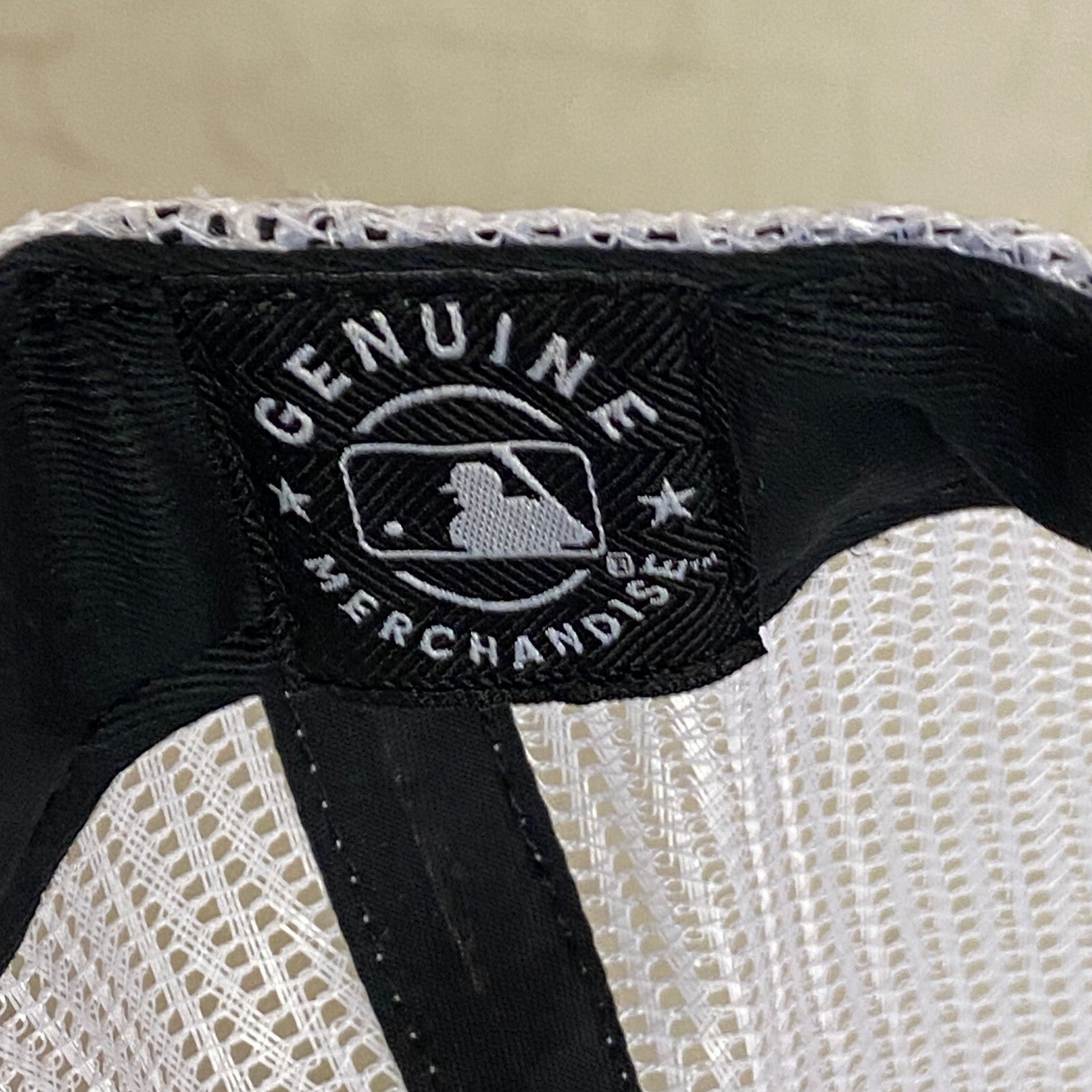 '47 Truckers Adjustable Los Angeles Dodgers Baseball Cap Gray/White Strap Hat OS