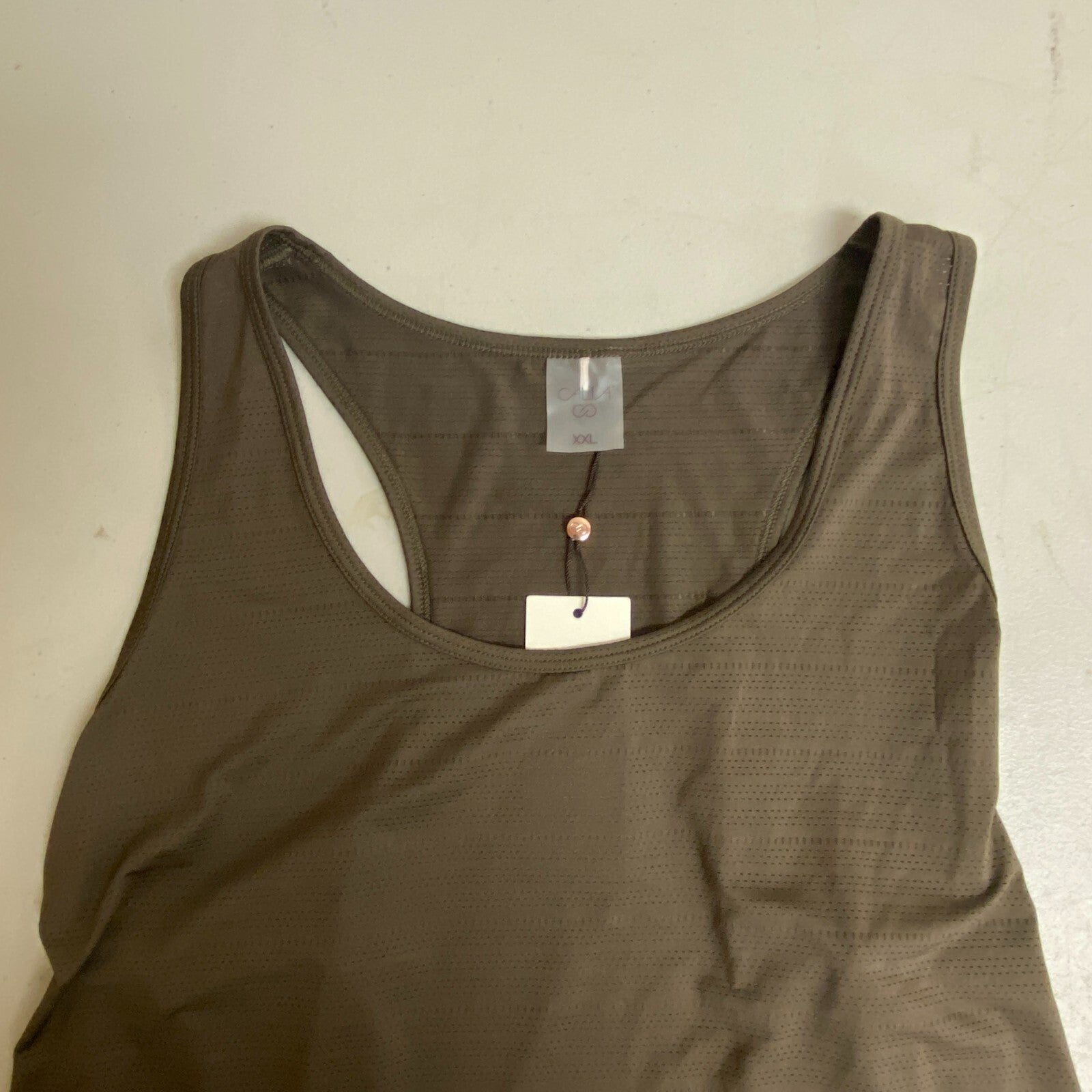 CALIA Women's Everyday Scoop Rank Relaxed Fit Tank Coffee Grounds WAX11205