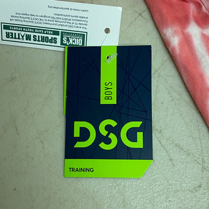 DSG Boys' Tie Dye Cotton Graphic T-Shirt Blazin Coral Sun Brst TD DAB12100