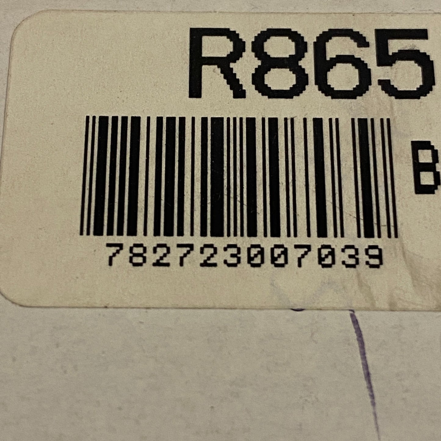 Carquest Red Heavy Duty Fuel Filter Cartridge R86517 4"x4" Cartridge Style