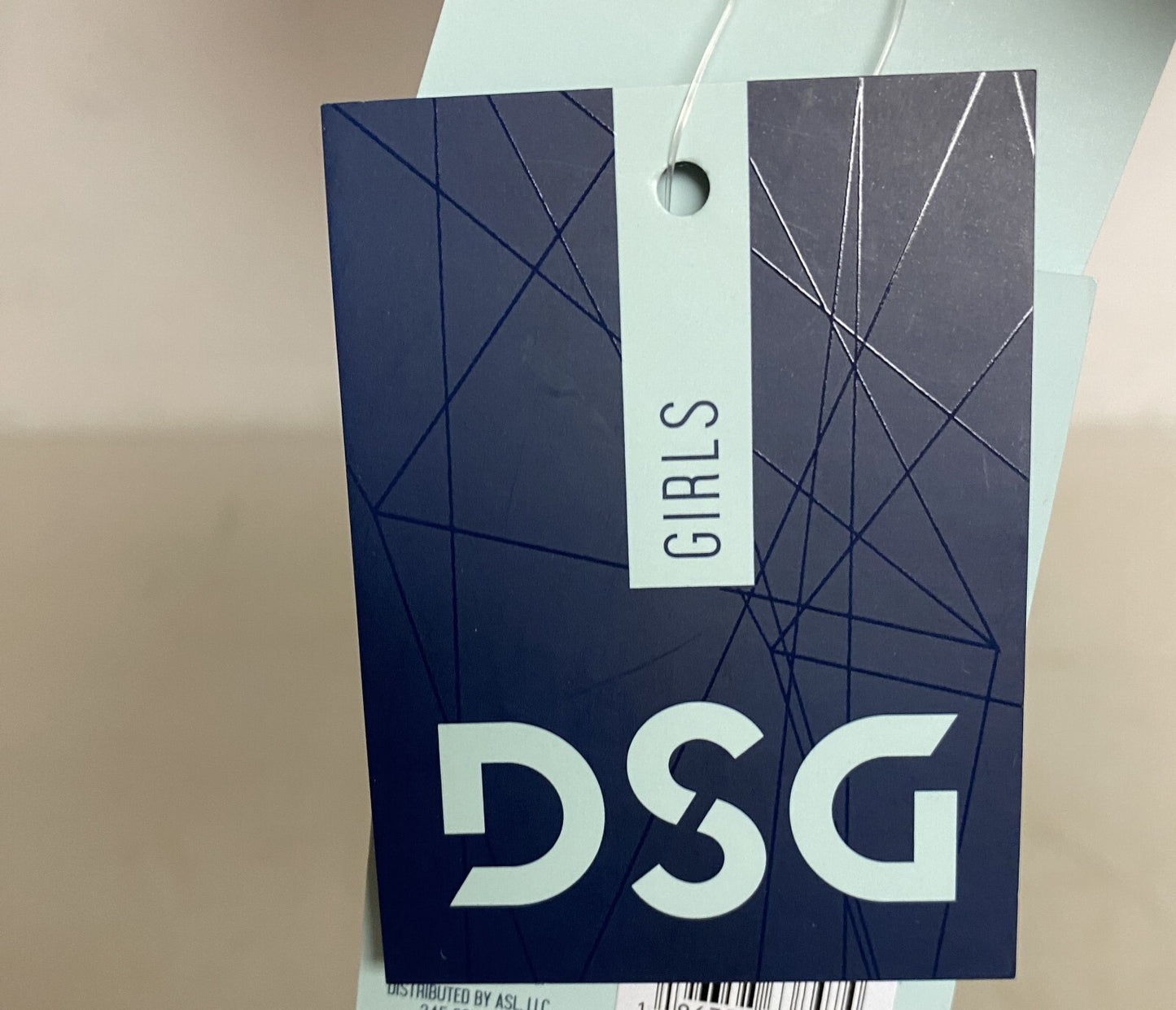 DSG Girls Insulated Puffer Jacket PRT Watercolor Dots Black DOG23501PRTA New!