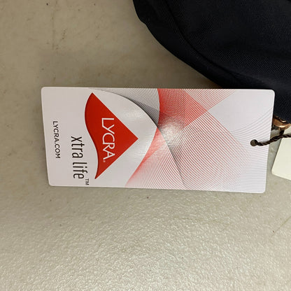 Calia Mid Rise Wide Band Swim Bottoms Pure Black Solid WSA20406