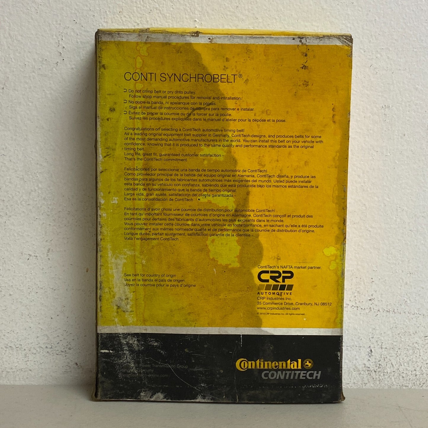 Continental Engine Timing Belt-IMPORT Elite TB255 1995-1997 Dodge Intrepid