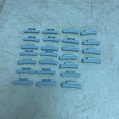 Ascot MC-Series 1.00 Oz. Zinc Wheel Weight (25/Box) 488-28100