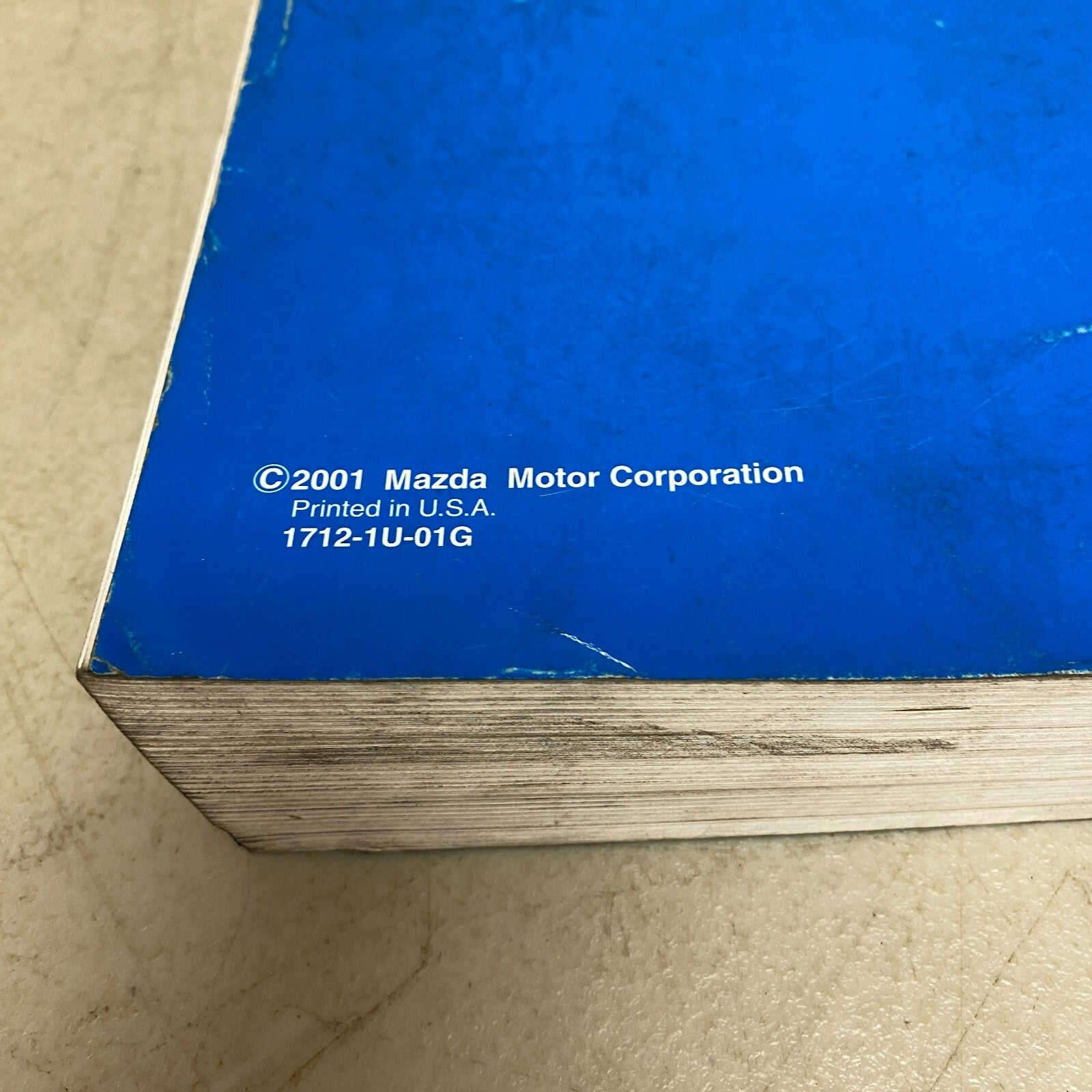 Mazda Protoge 5 2002 Workshop Manual 9999-95-017B-02 , #585-1CP